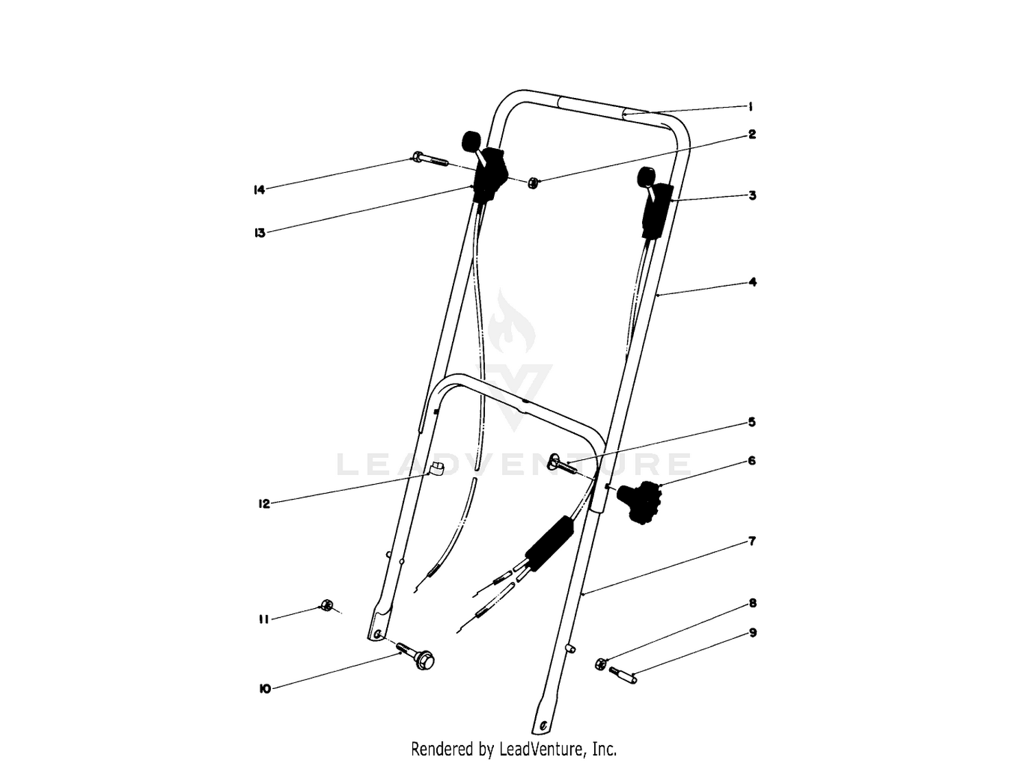 Handle Assembly Model 16297