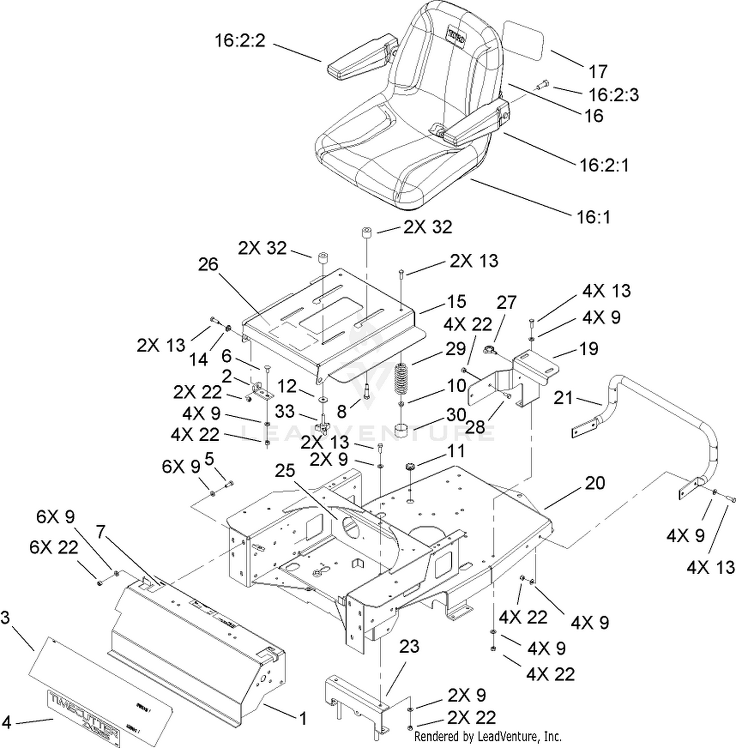 Main Frame Assembly