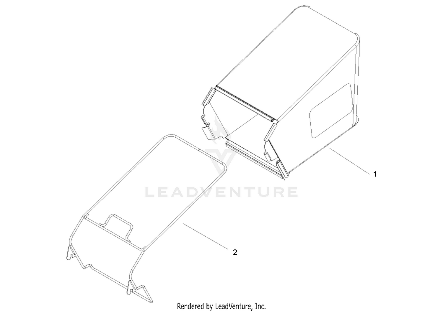 Grass Bag Assembly