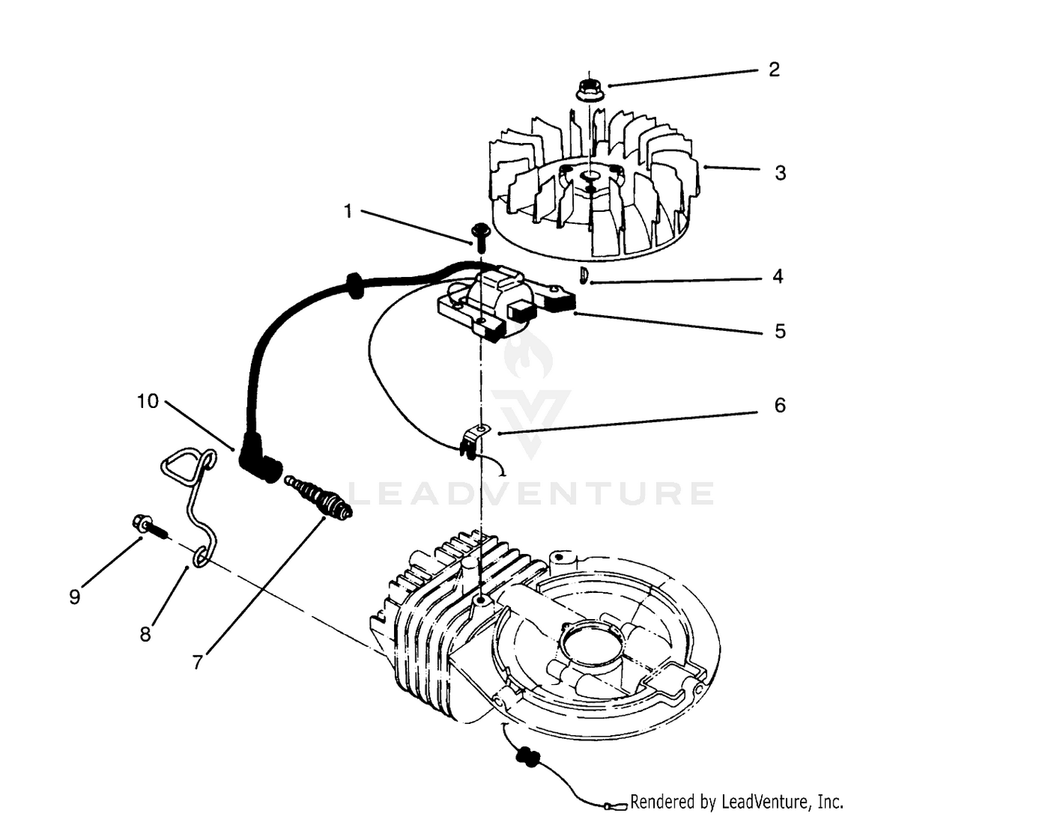 Ignition Assembly (model No. 47pr4-3)