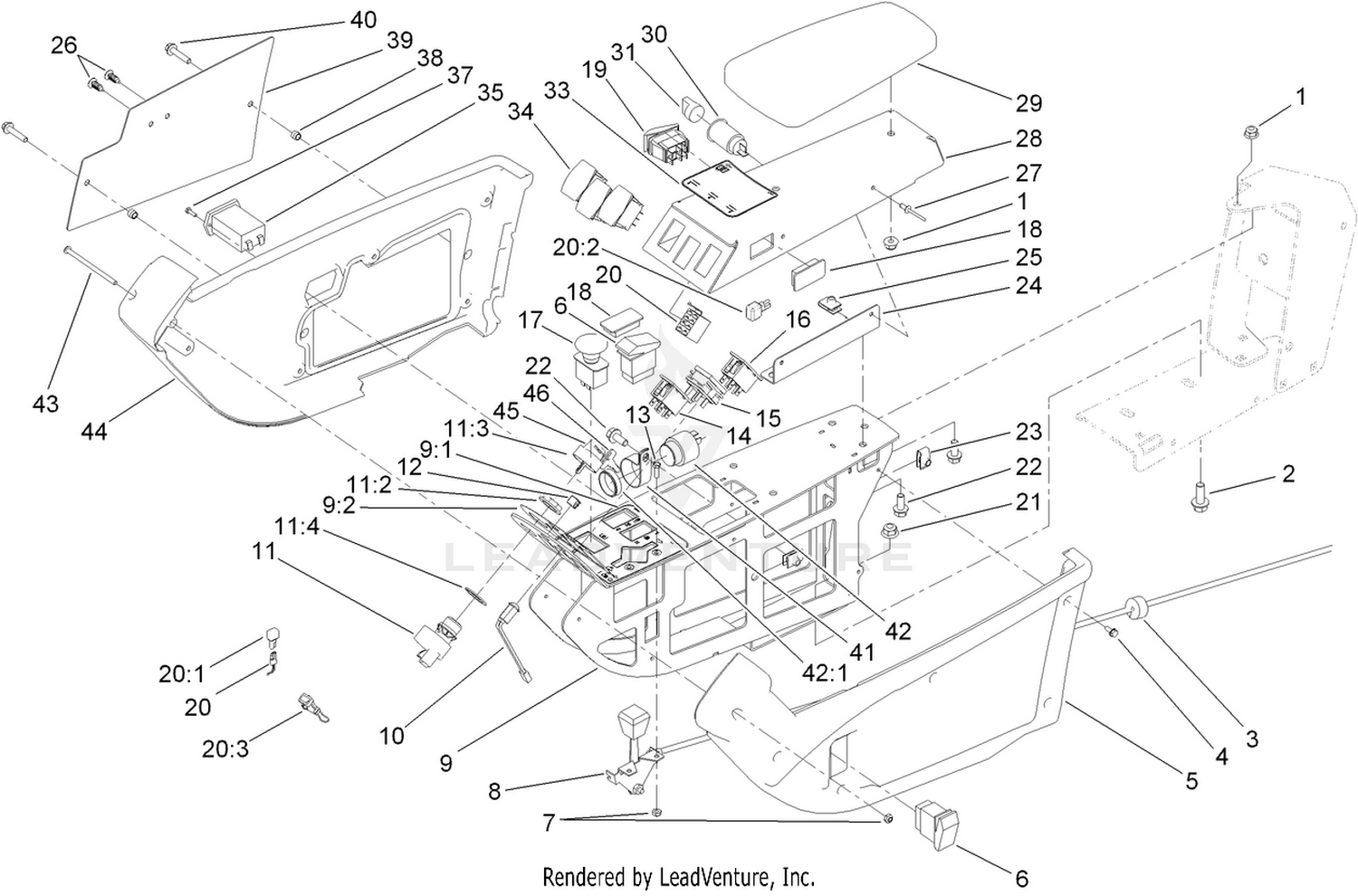 Control Console Assembly