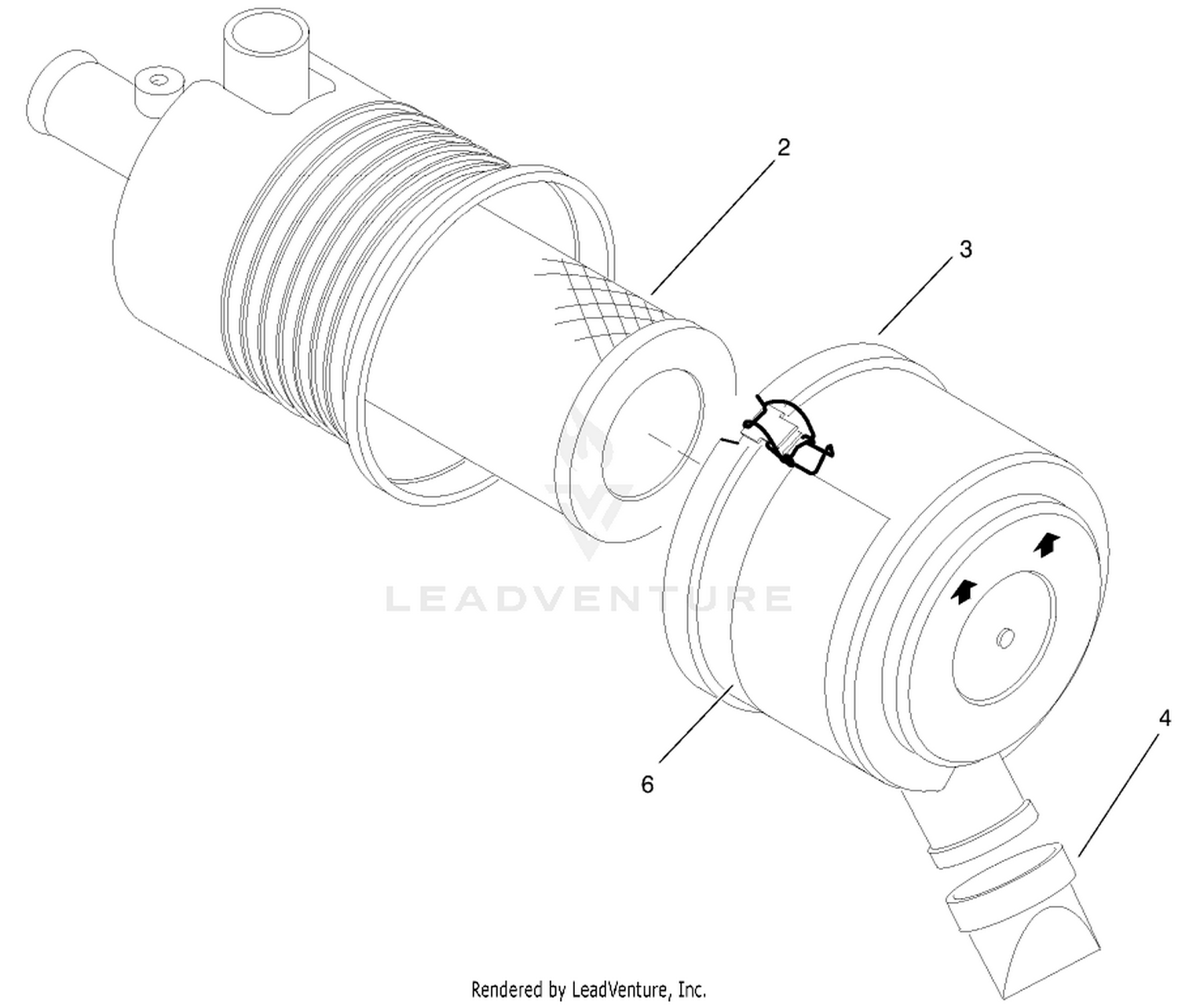 Air Cleaner Assembly No. 98-4517