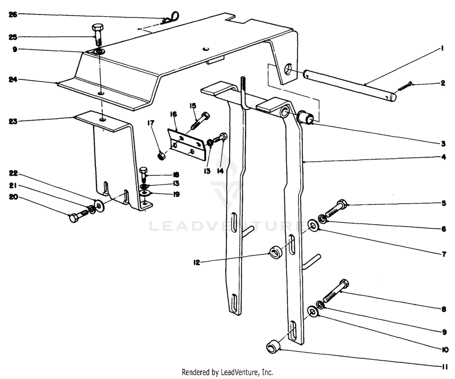 Blower Mounting Kit Model No. 30850