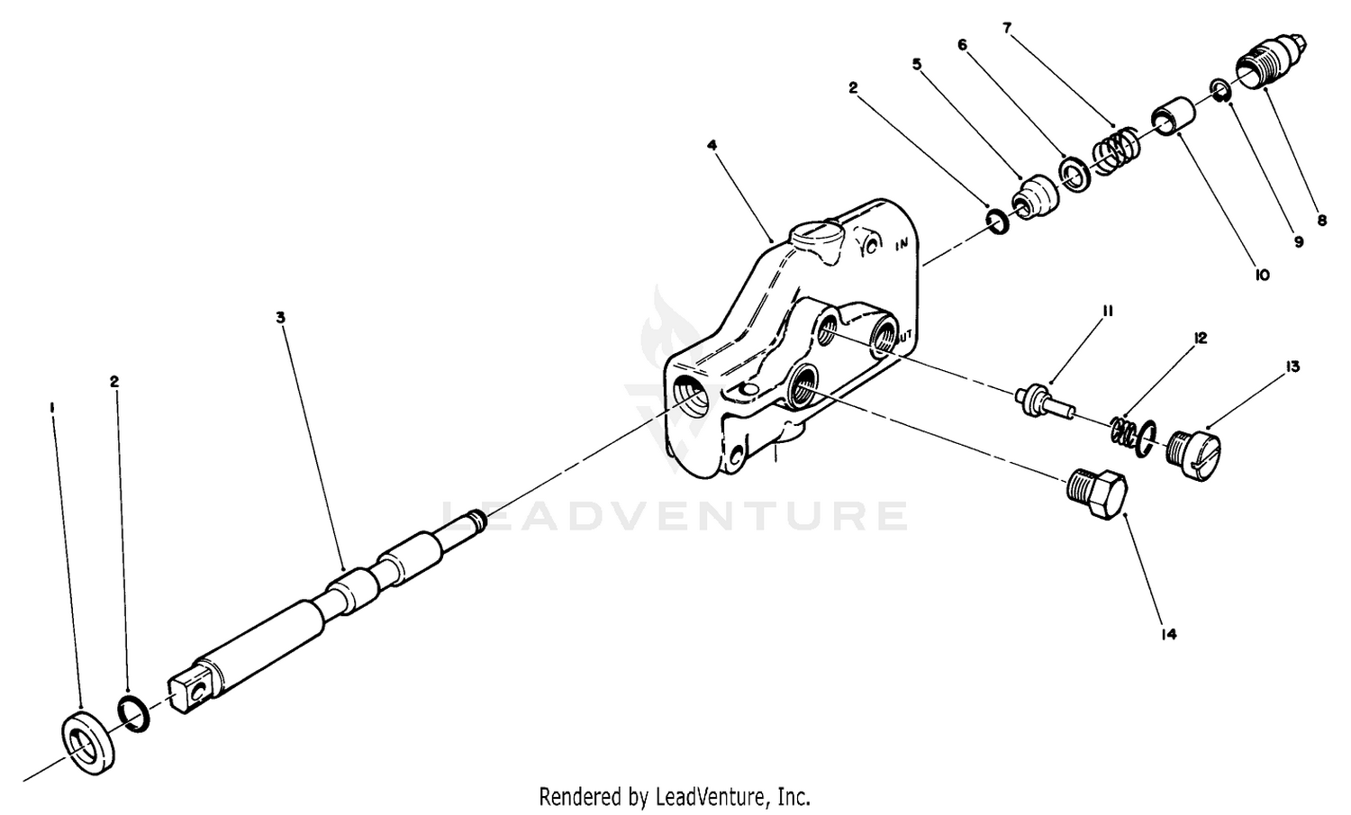Lift Valve Assembly No. 63-7960