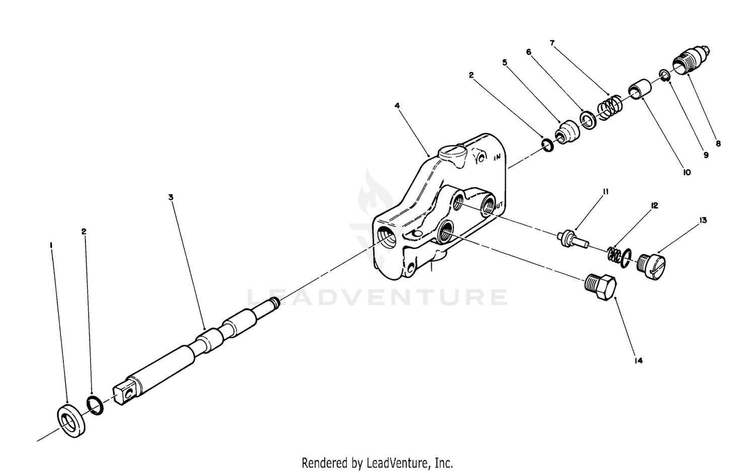 Lift Valve Assembly No. 63-7960