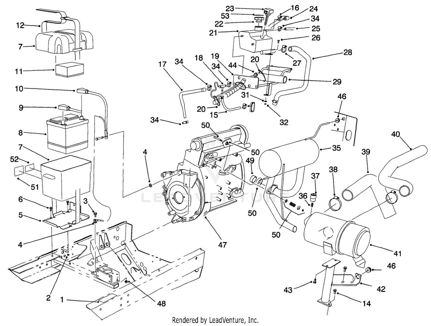 Engine Components Assembly