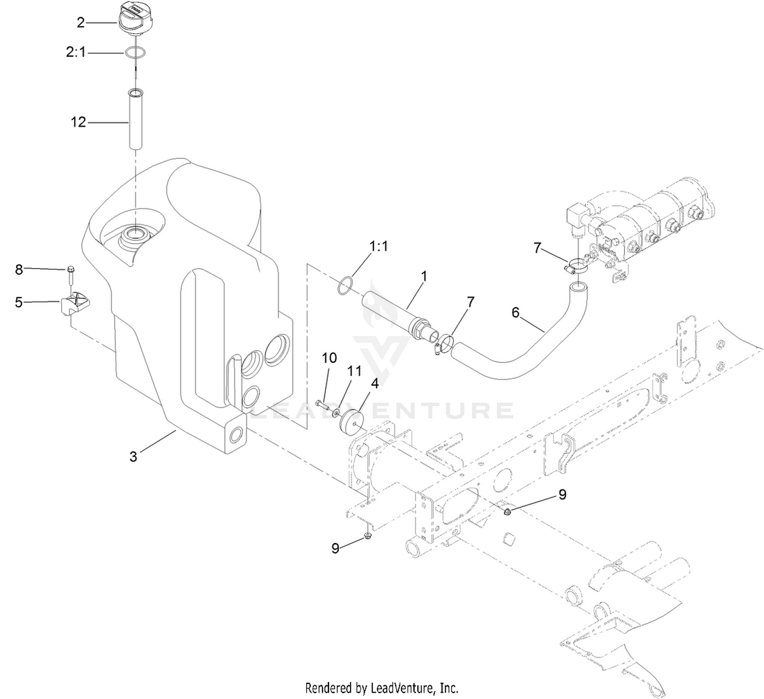 Hydraulic Tank Assembly