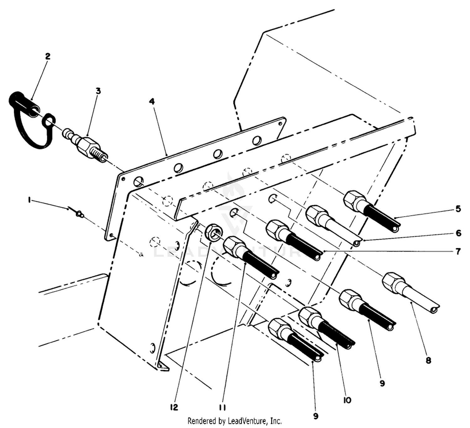 Hydraulic System Diagnostic Panel Assembly
