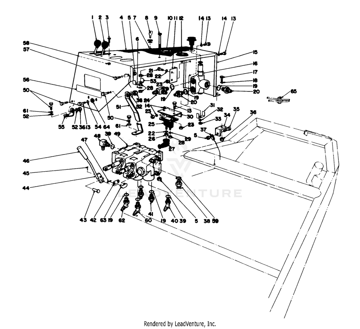 Instrument Panel And Hydraulic Valves