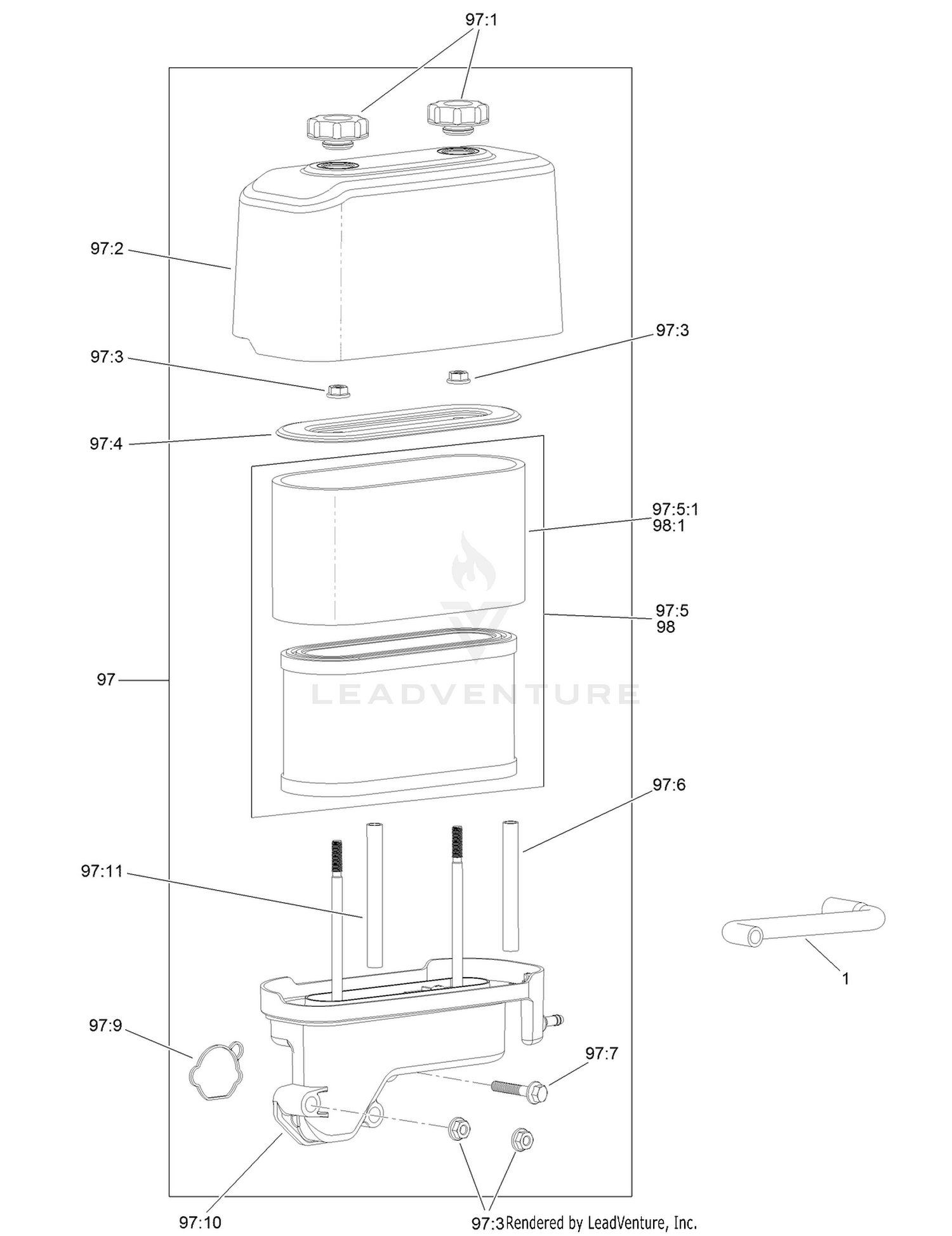 Air Intake and Filtration Assembly