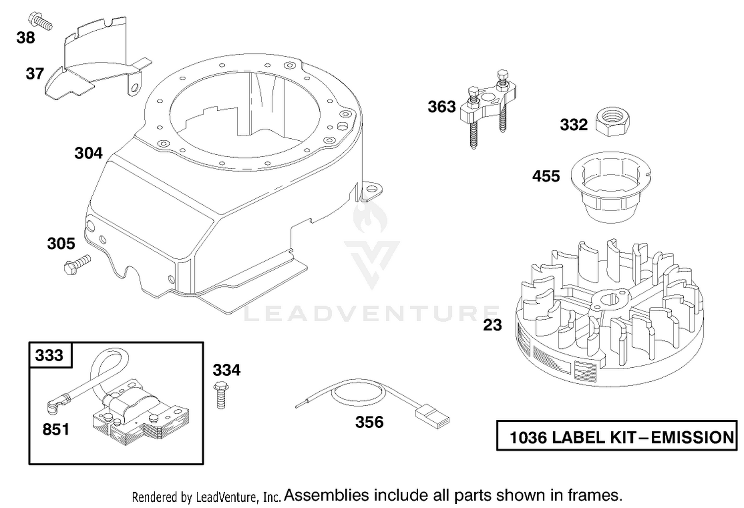 Engine Briggs  Stratton Model 12h802-1758-E1 7