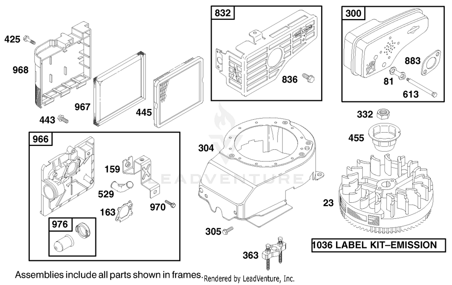 Engine Briggs  Stratton Model 12j802-2368-E1 5