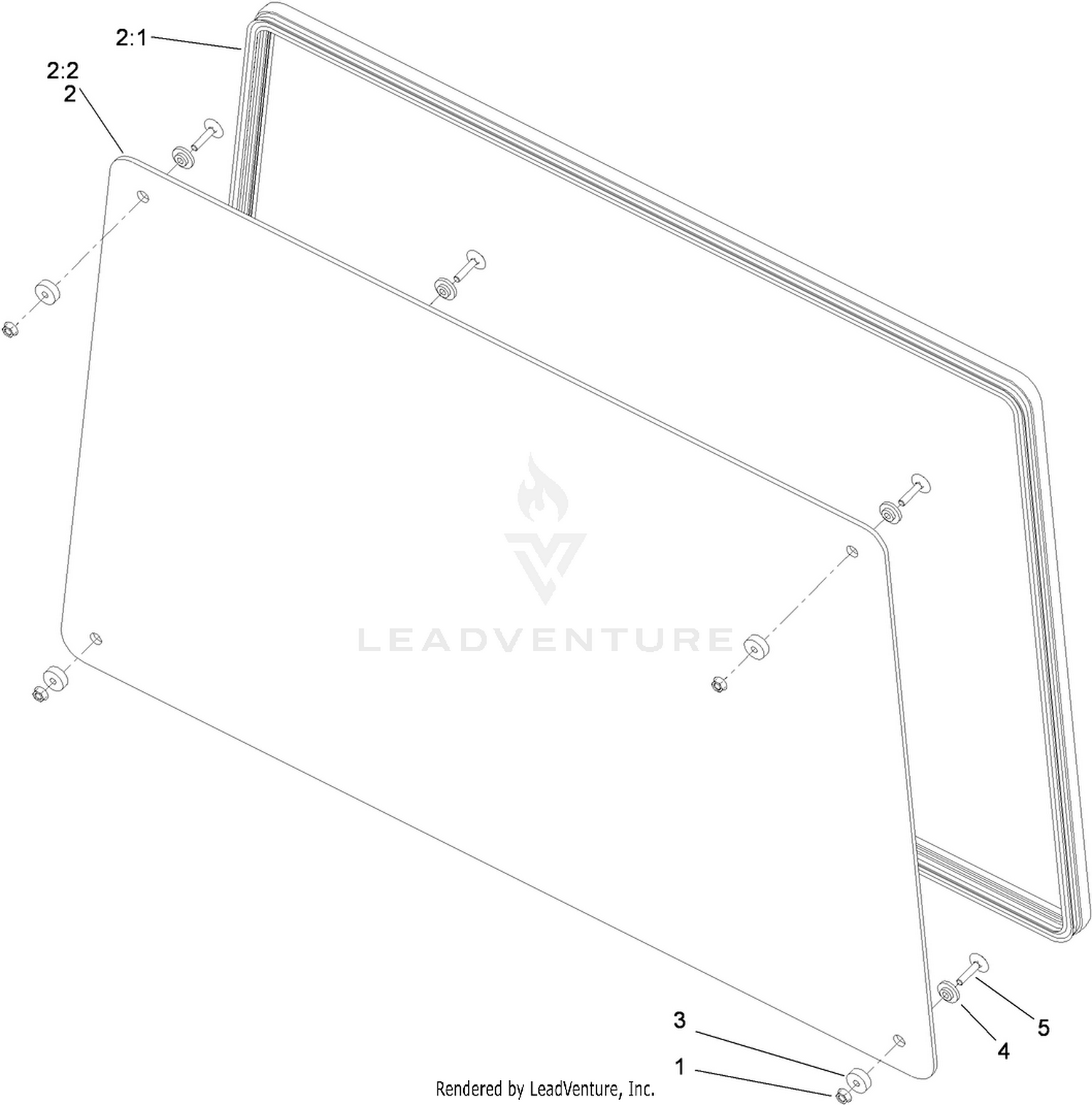 Rear Window Assembly