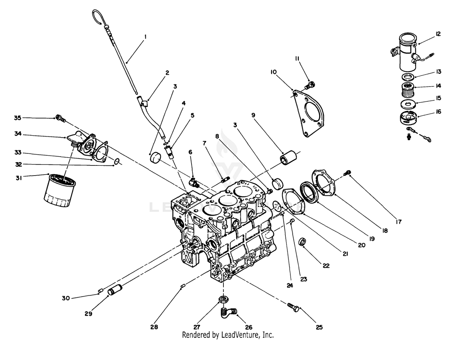 Engine Block Assembly