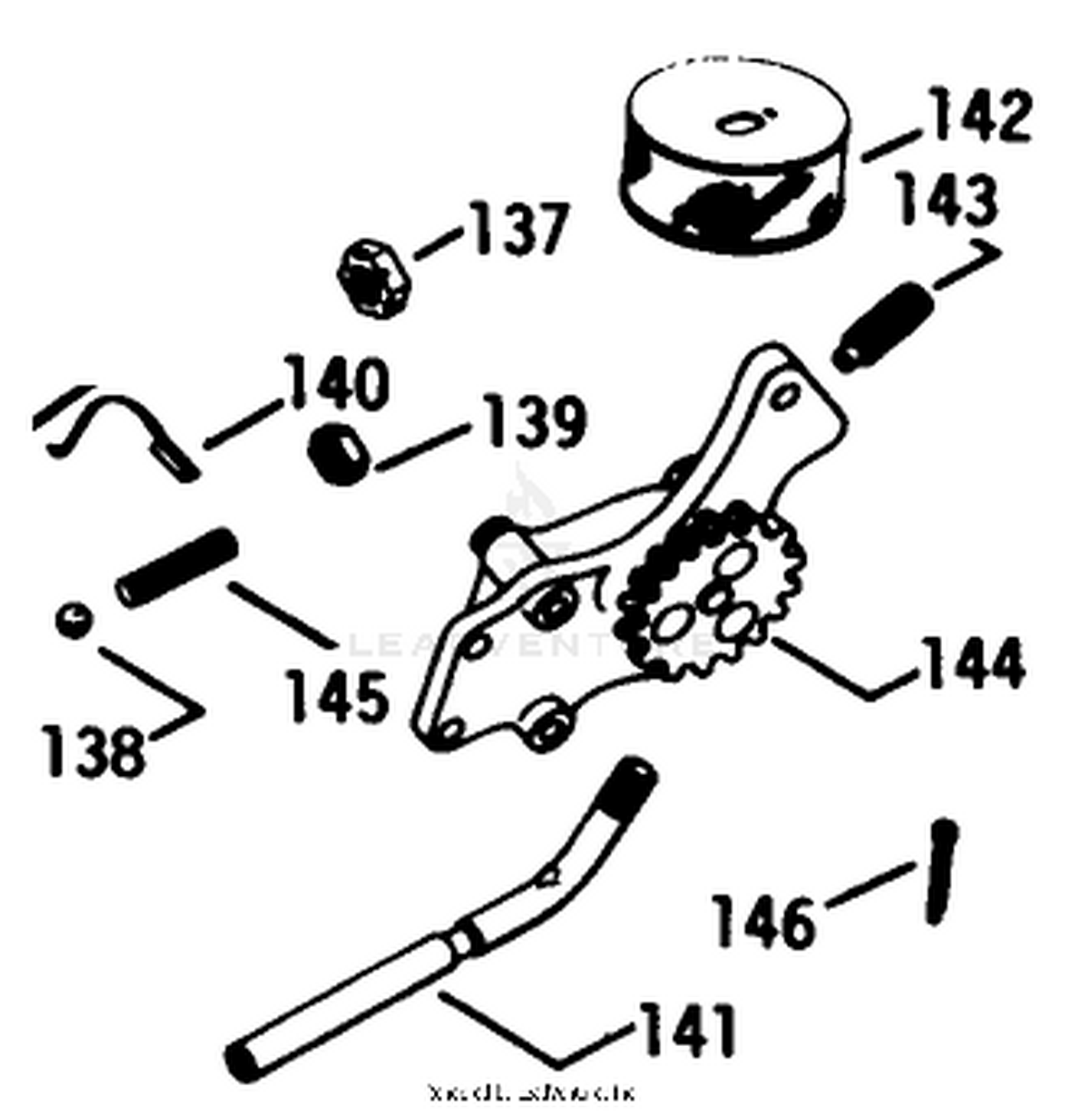 Oil Pump-Engine Kohler Model No. K582qs Type No. Pc-36273a