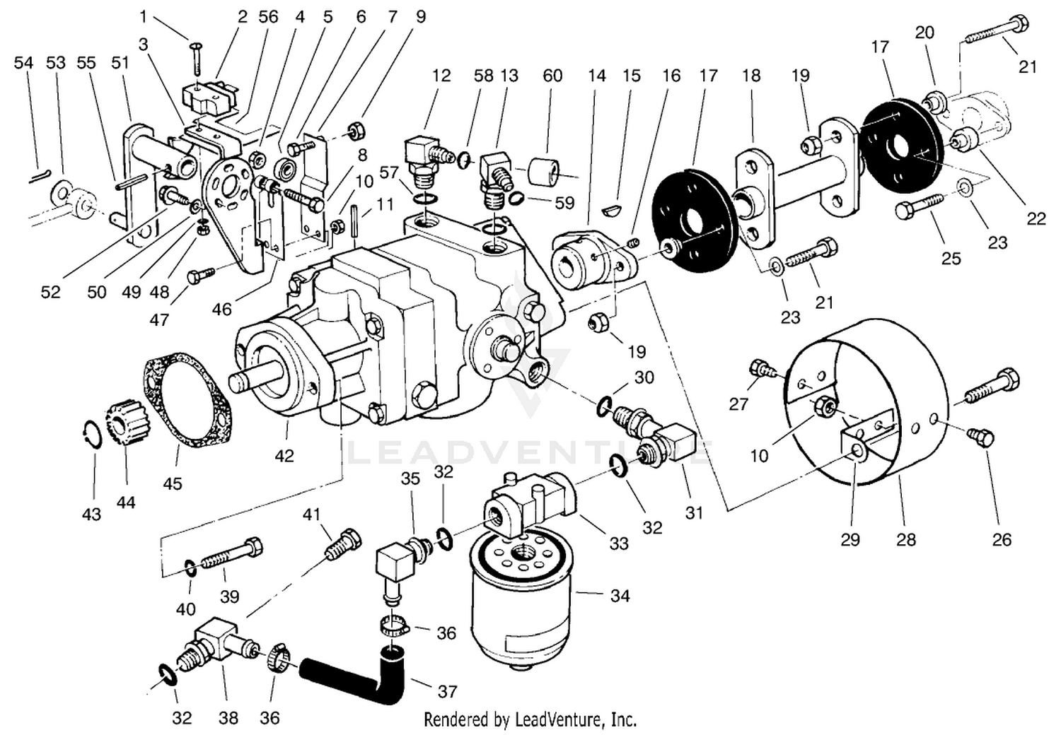 Hydrostat Transmission Assembly
