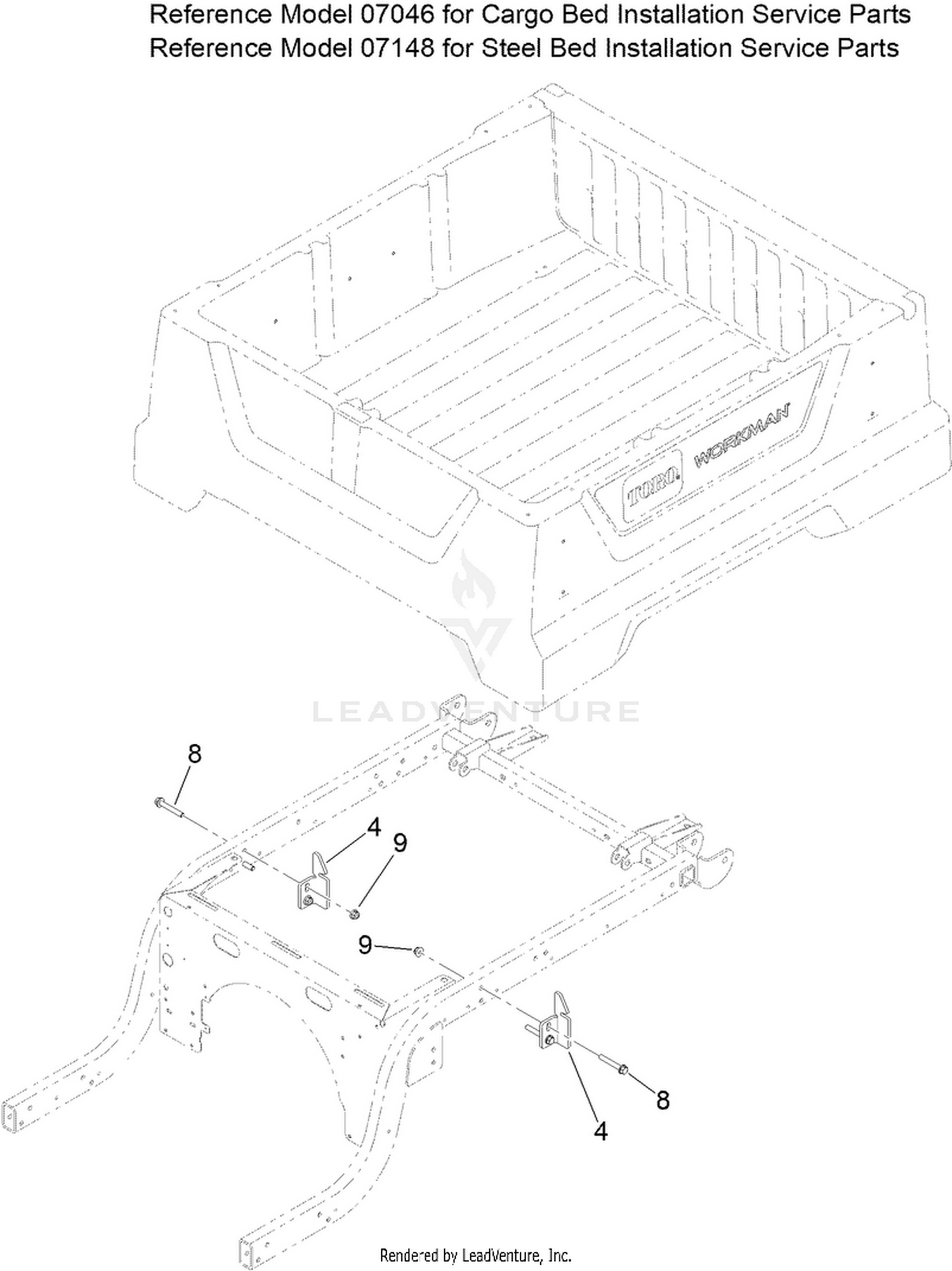 Cargo Bed Assembly