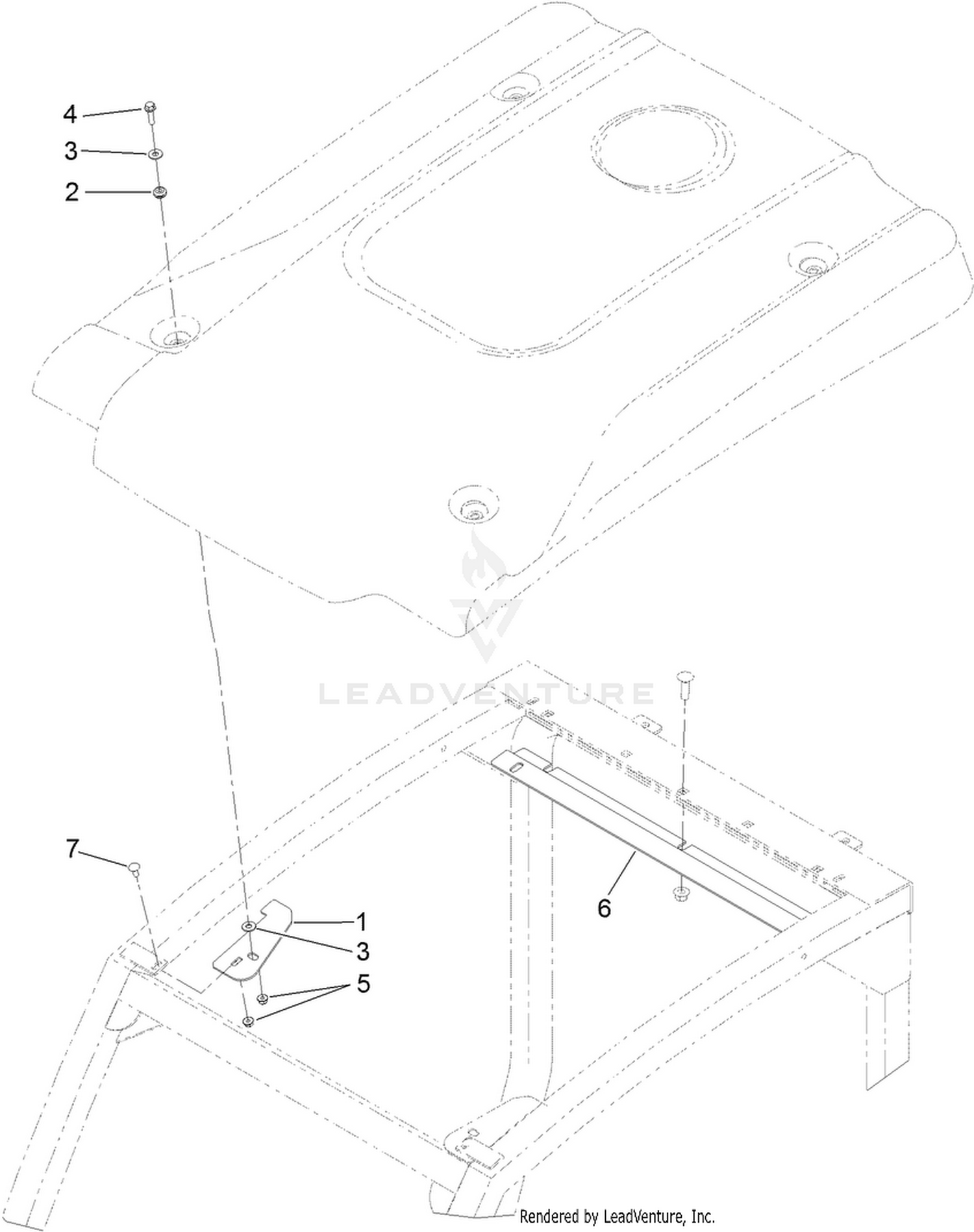 Canopy Completion Assembly No. 130-5895