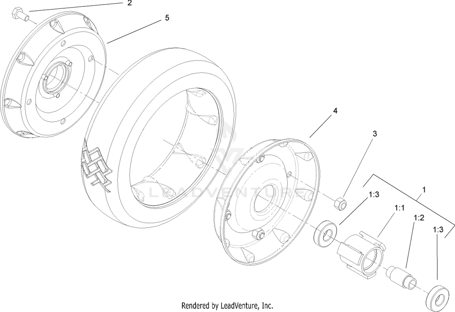 Rear Wheel Assembly