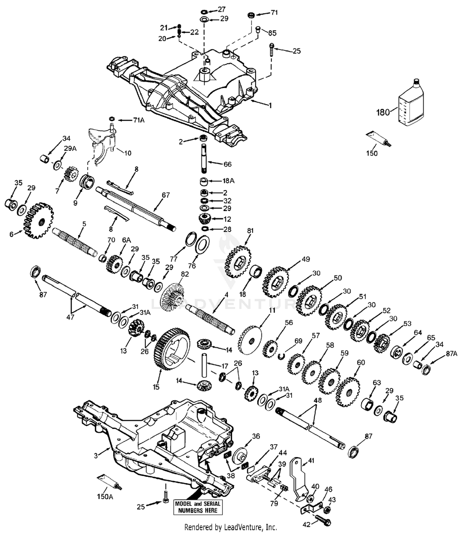 Peerless Transaxle Model Mst 205-509