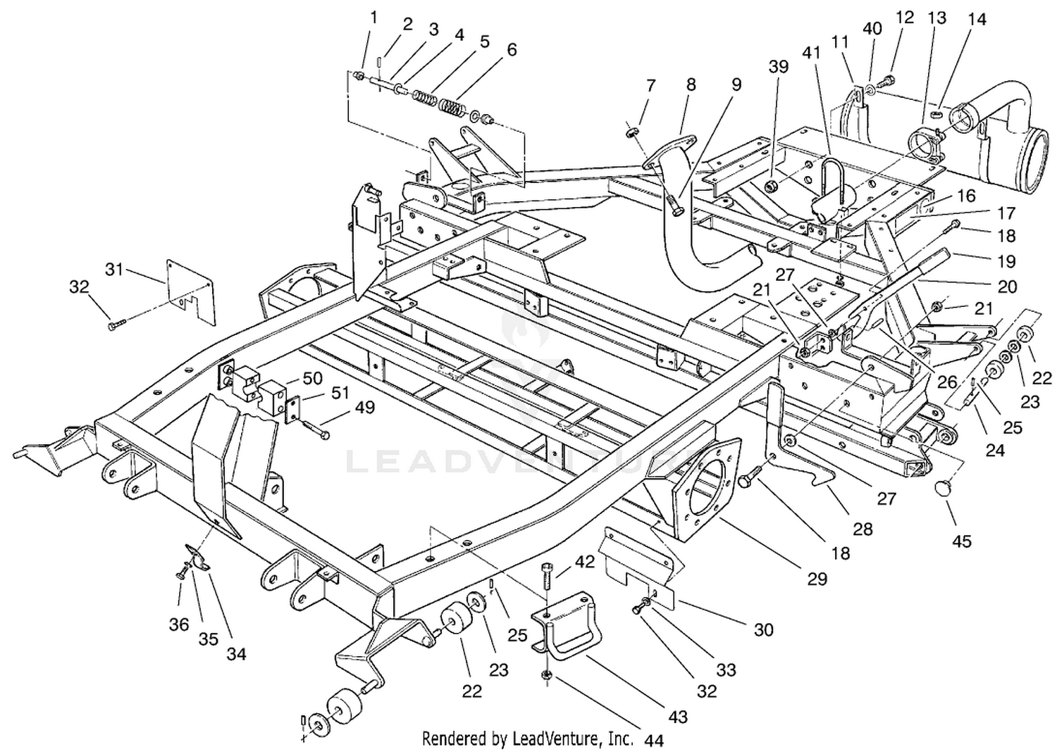 Chassis  Muffler Assembly