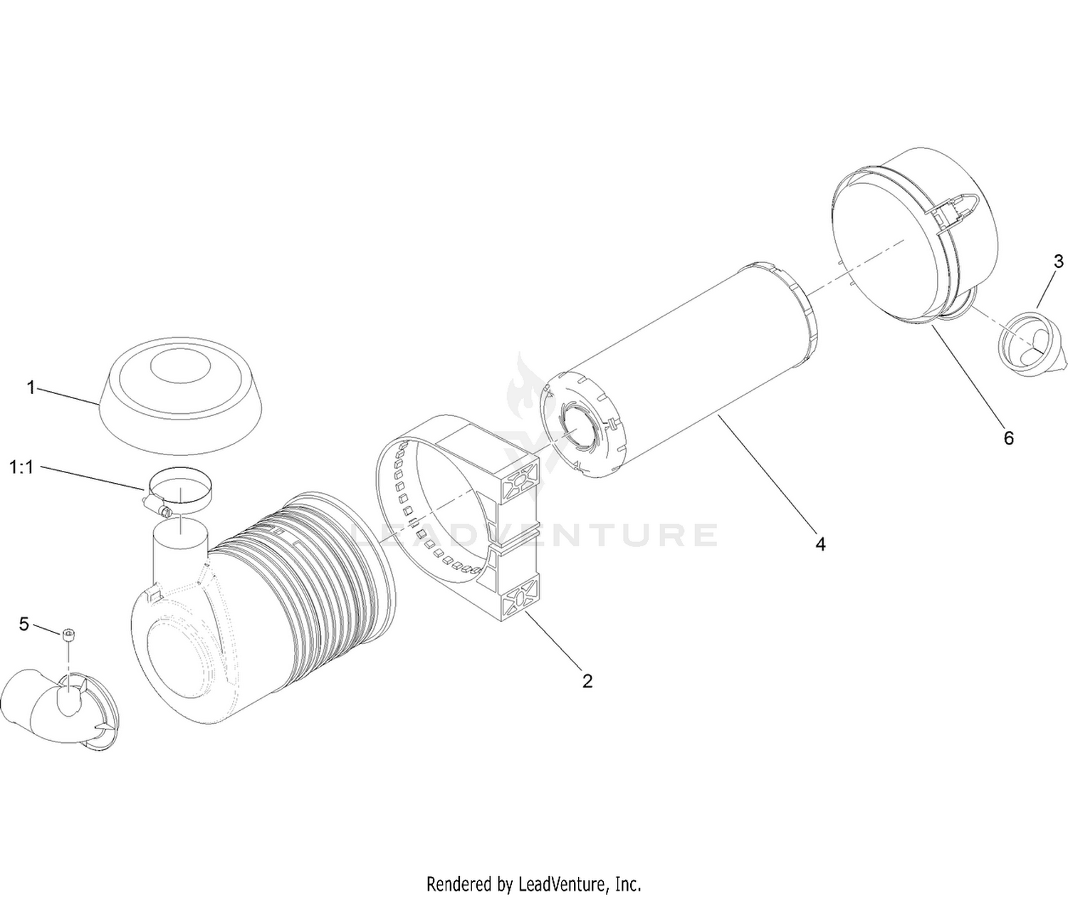Air Cleaner Assembly No. 138-5650