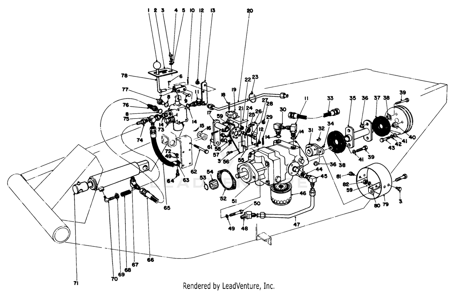 Hydrostatic Transmission  Valve Assembly