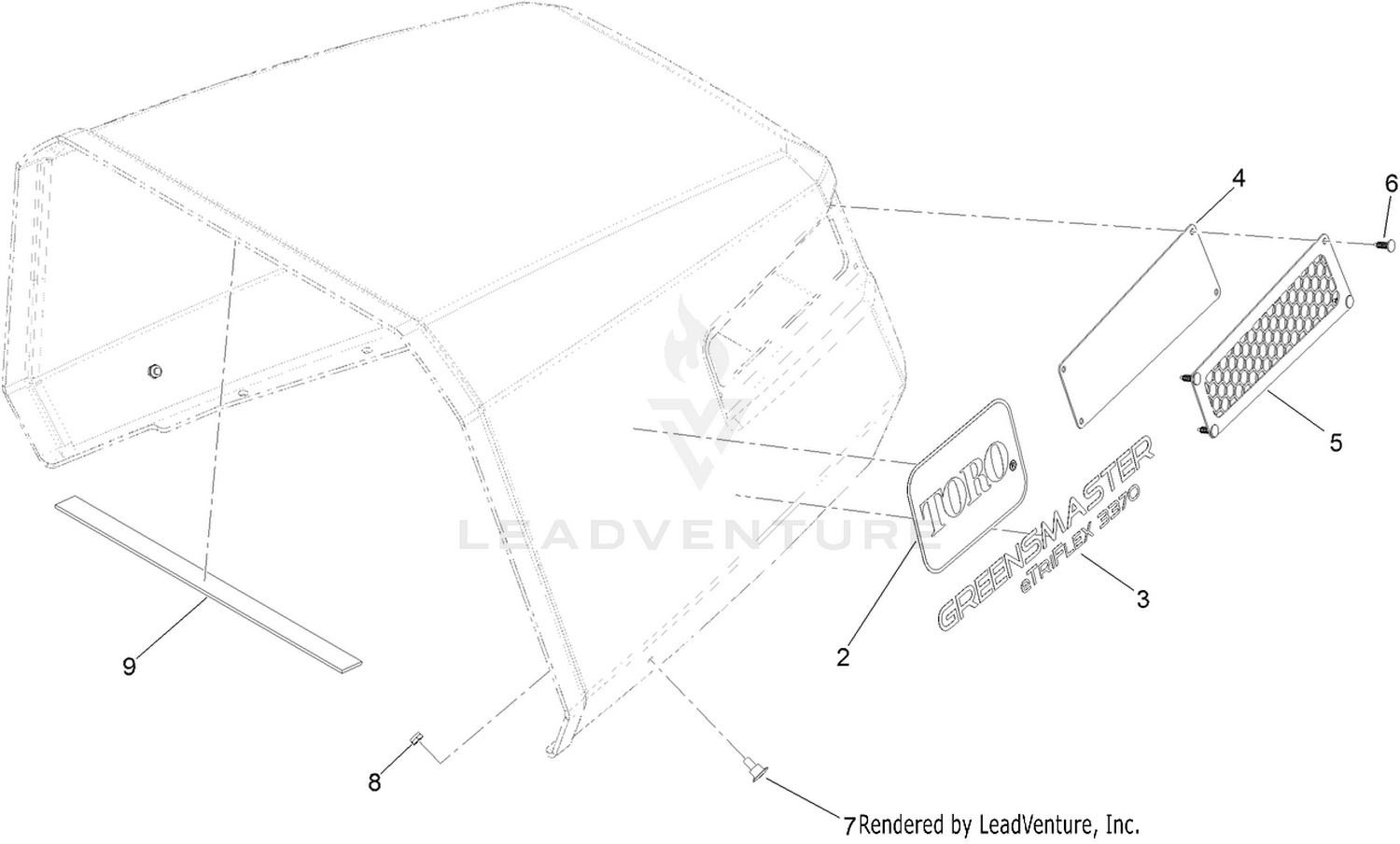 Hood Assembly No. 145-1442