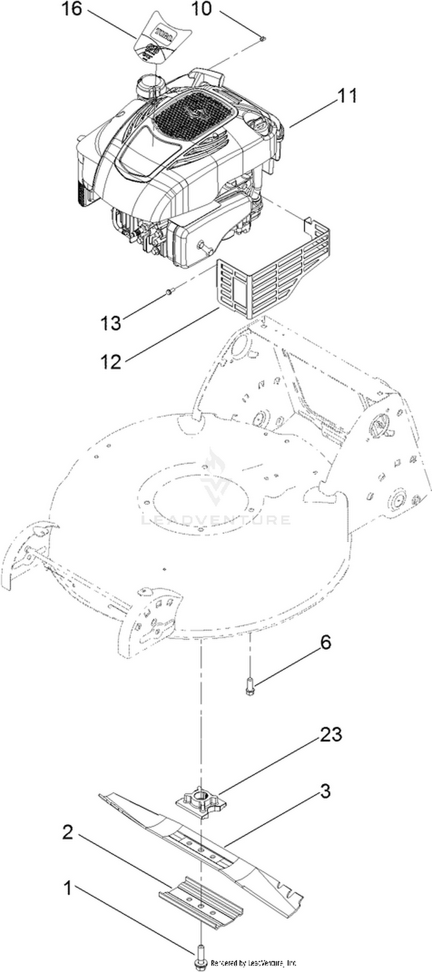 Mower Blade Assembly