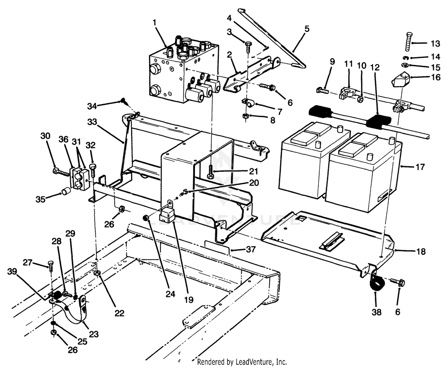 Battery Frame Assembly