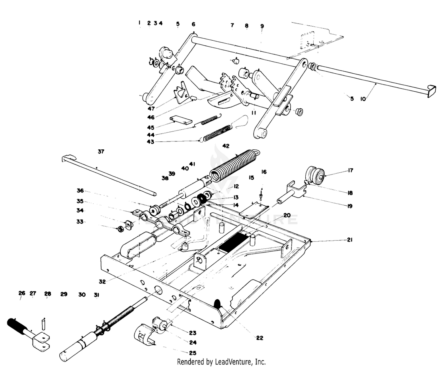 Deluxe Seat Kit Model No. 30766 (continued)