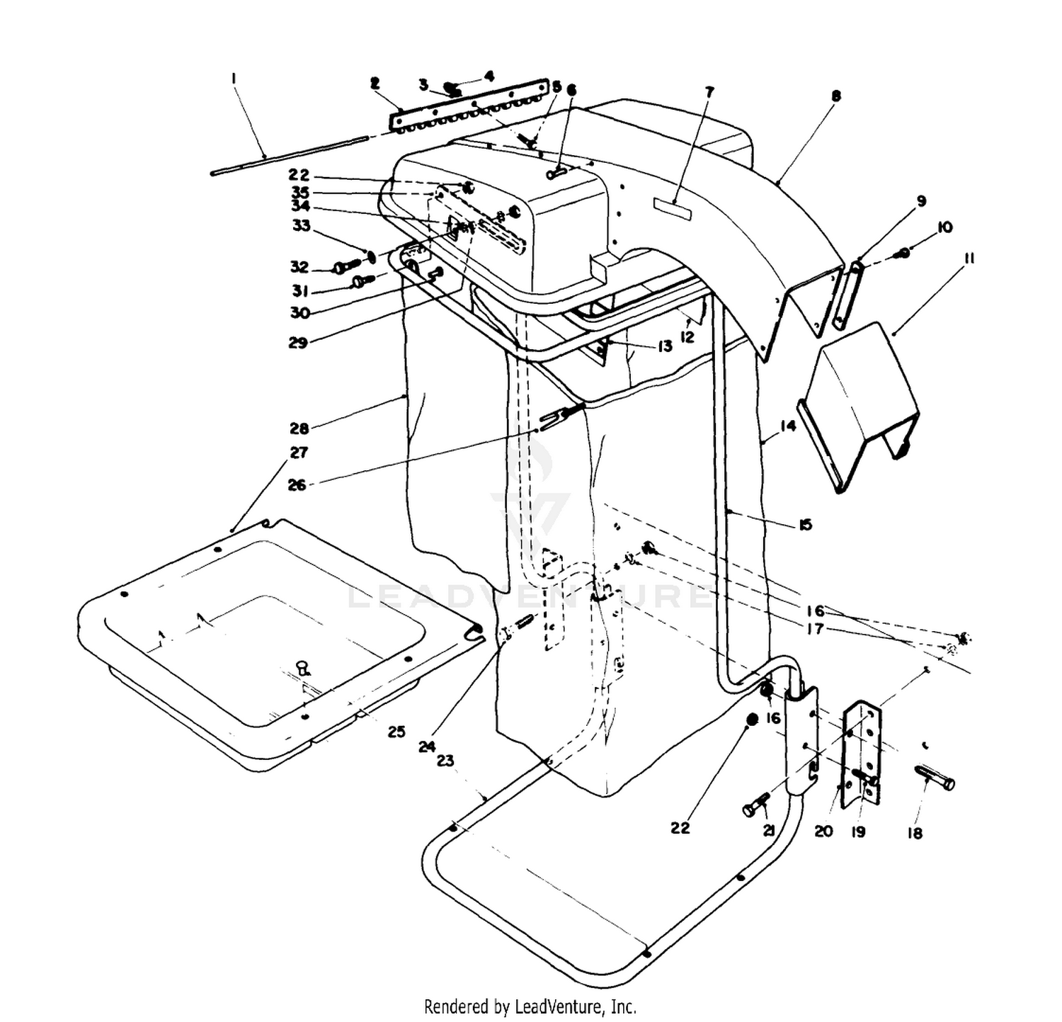 Grass Collector Model 30561 (optional)(continued)