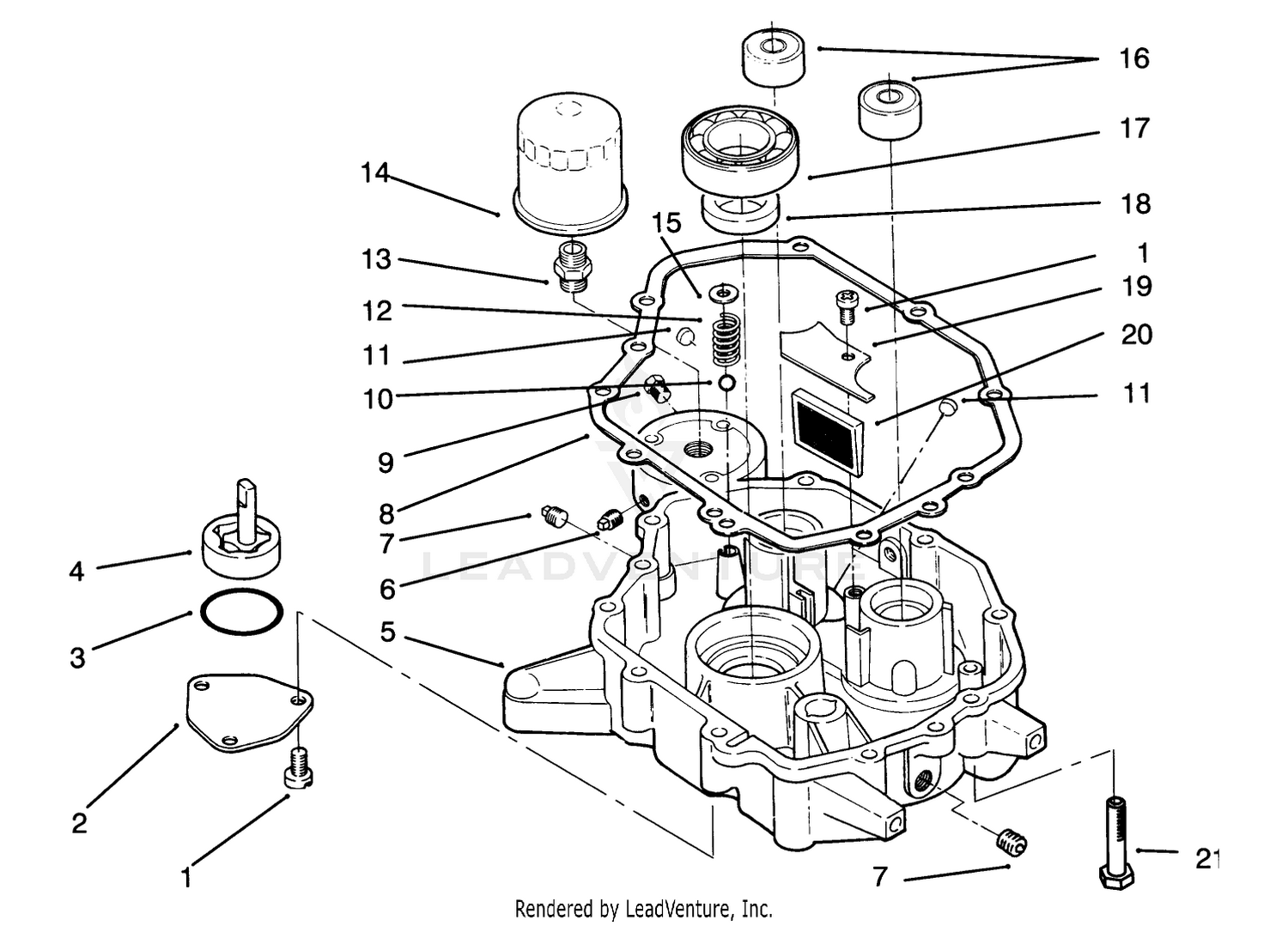 Oil Base  Pump Assembly