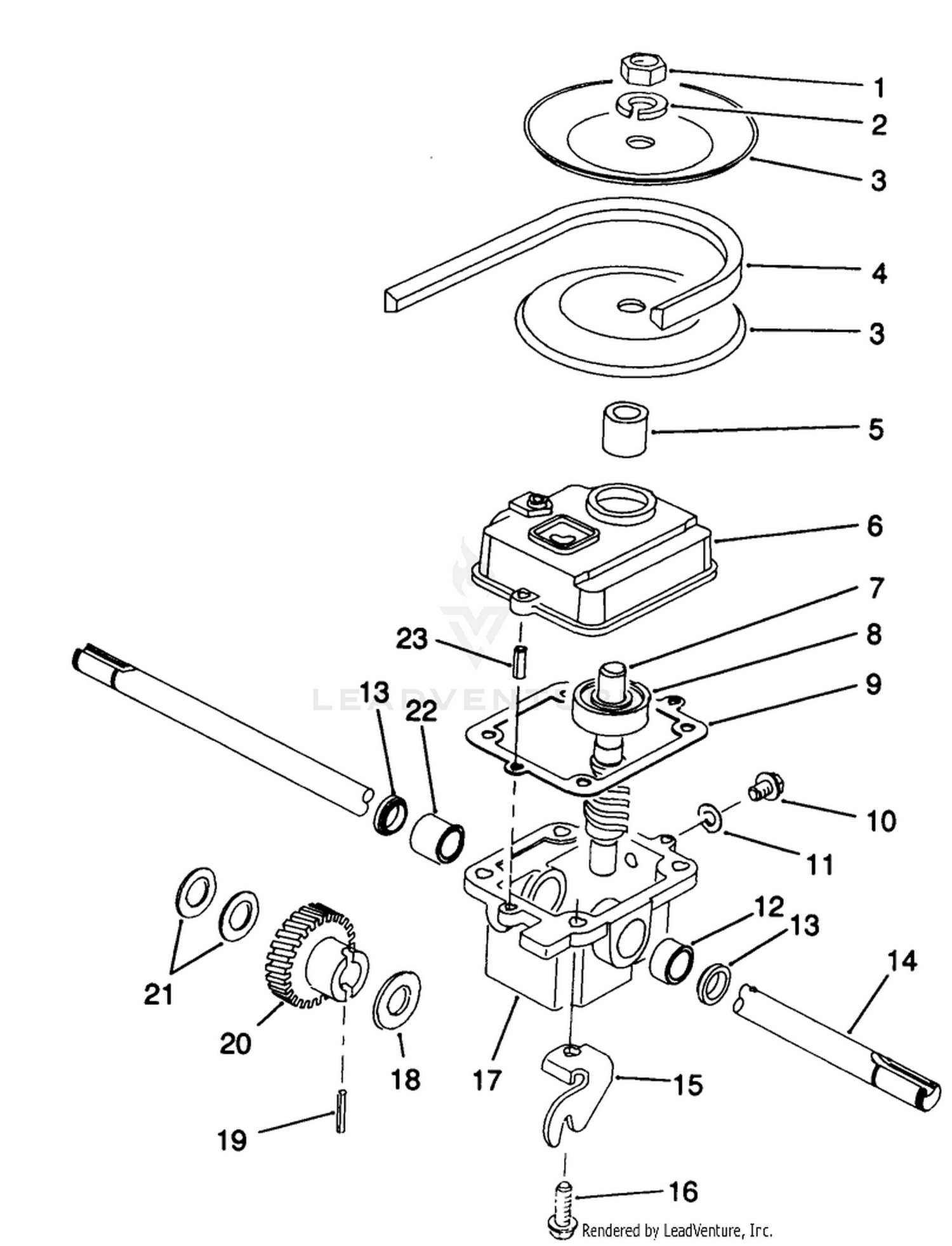 Gearbox Assembly No. 71-8250
