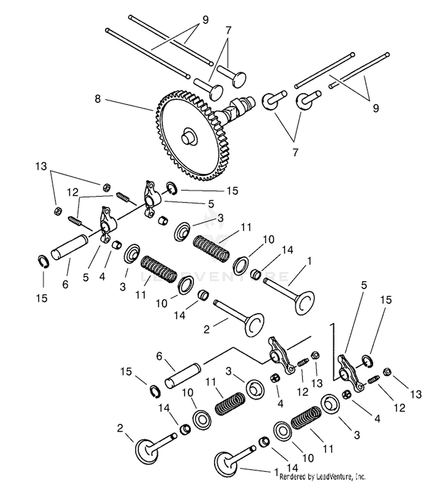 Valve/camshaft Assembly
