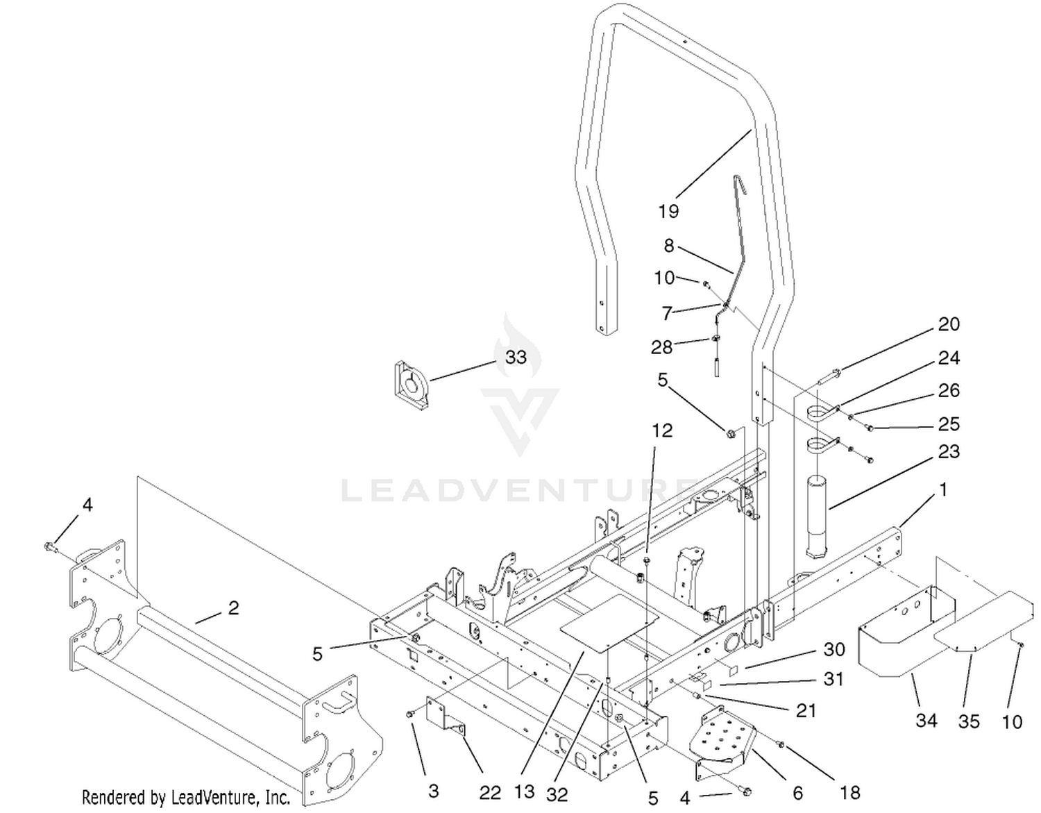 Frame And Platform Assembly