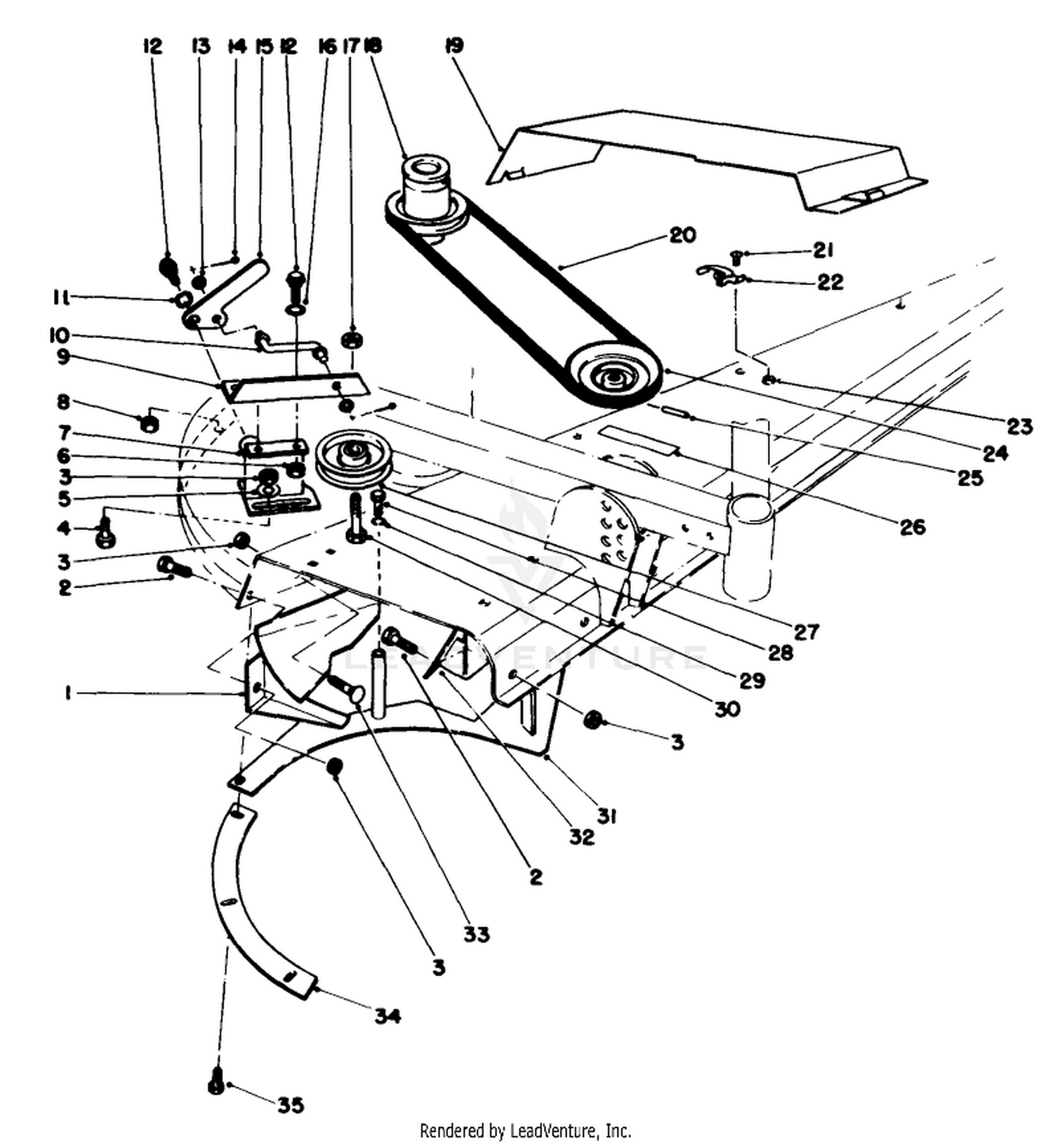 Grass Collection System Model No. 30576 (optional) (continued) 2