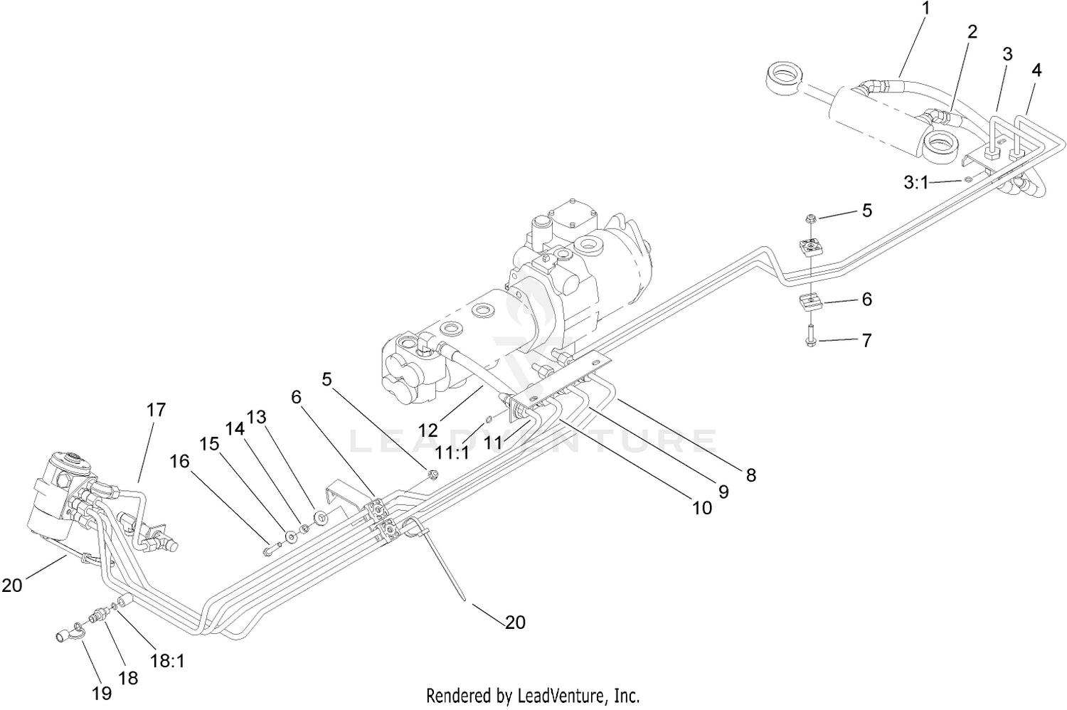 Steering Hydraulic Assembly