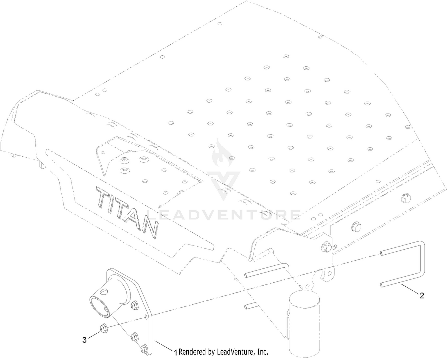 Jack Mount Kit Assembly No. 140-2067