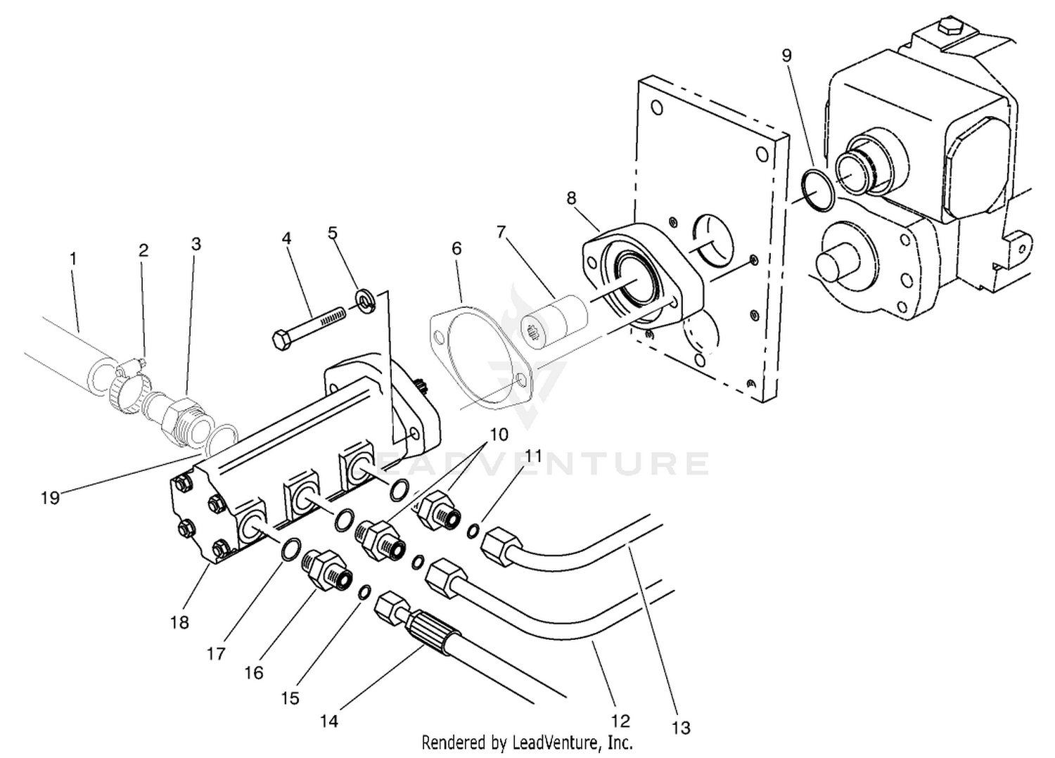 Gear Pump Installation Asm
