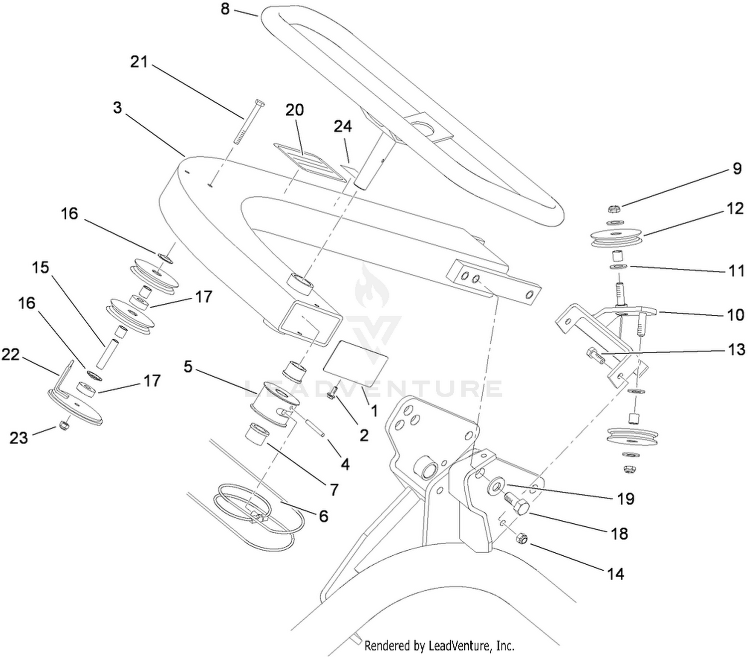 Steering Arm Assembly