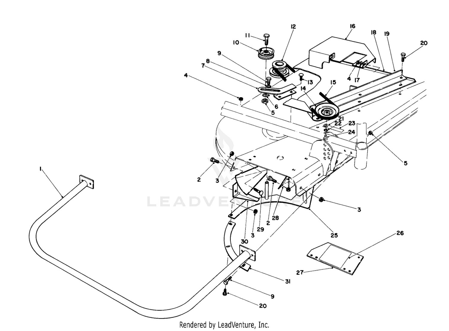 Grass Collection System Model No. 30557 (continued) (for Cutting Unit Model 30555)