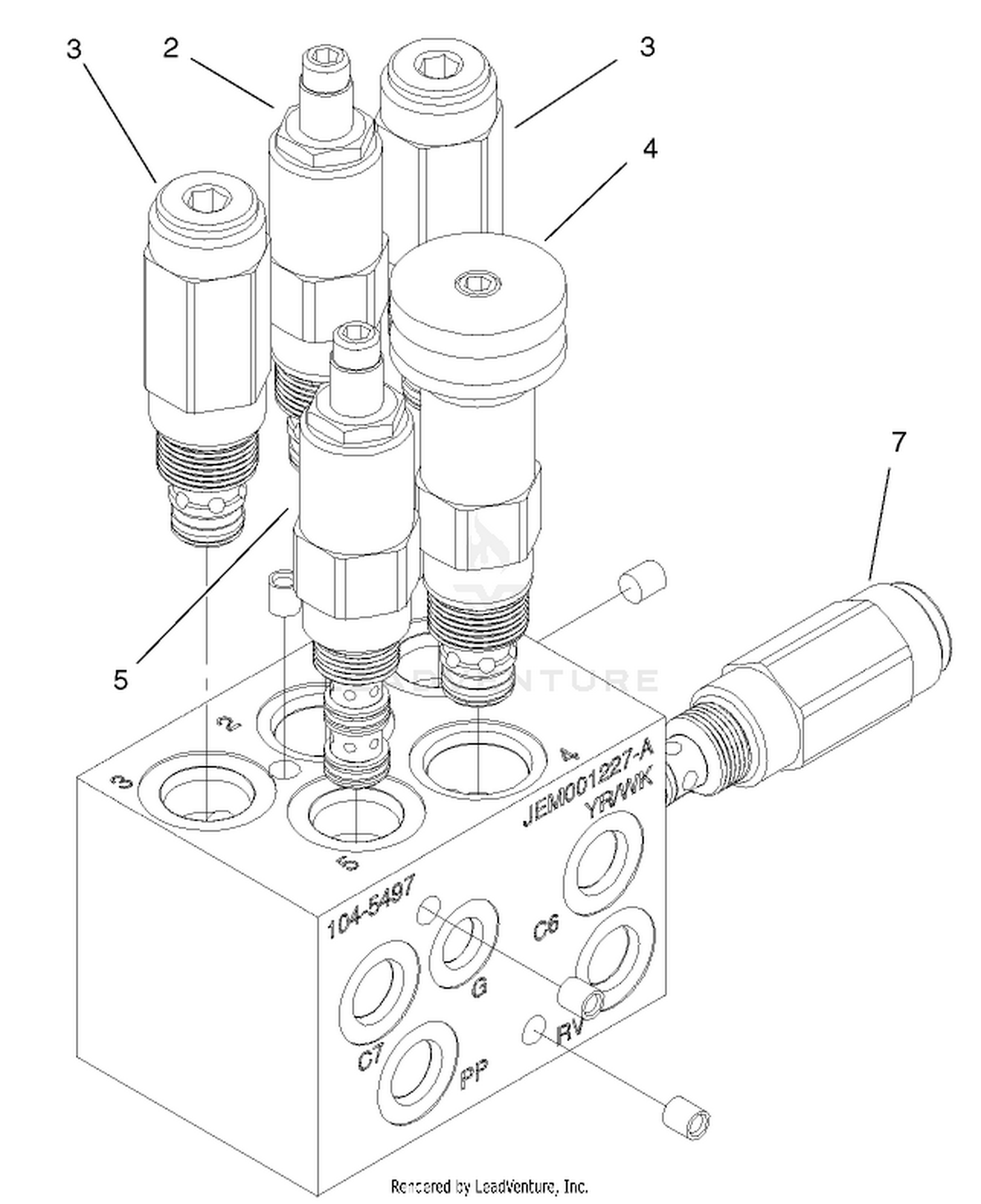 Manifold Assembly No. 104-5497