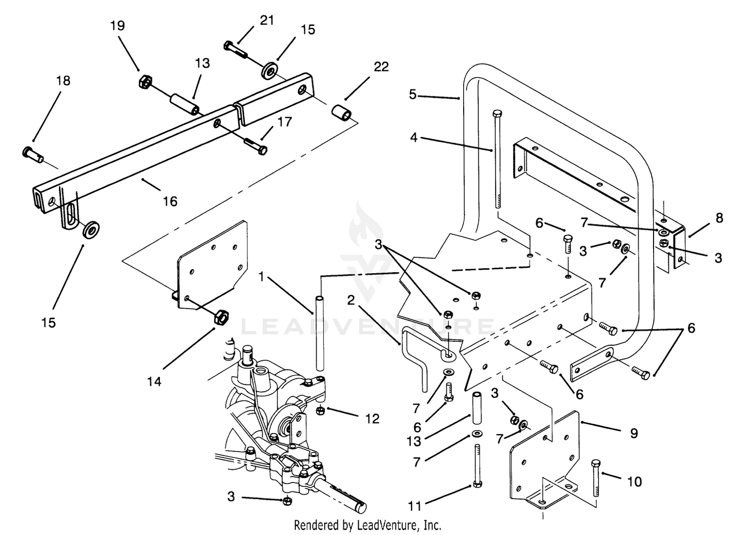 Stand Bar Assembly