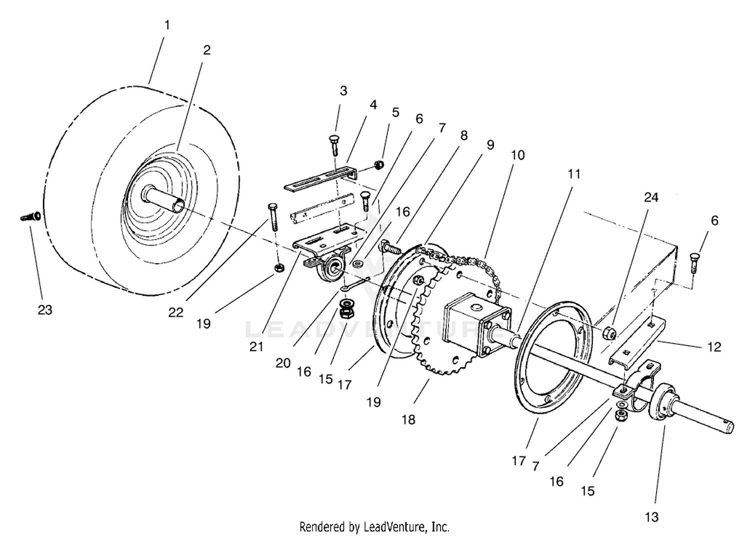 Rear Axle Assembly