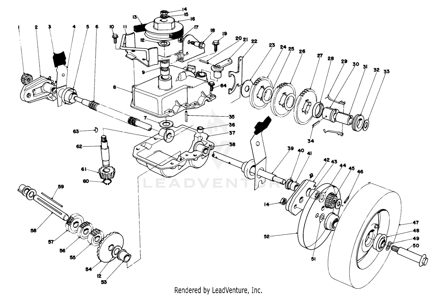 Gear Case Assembly
