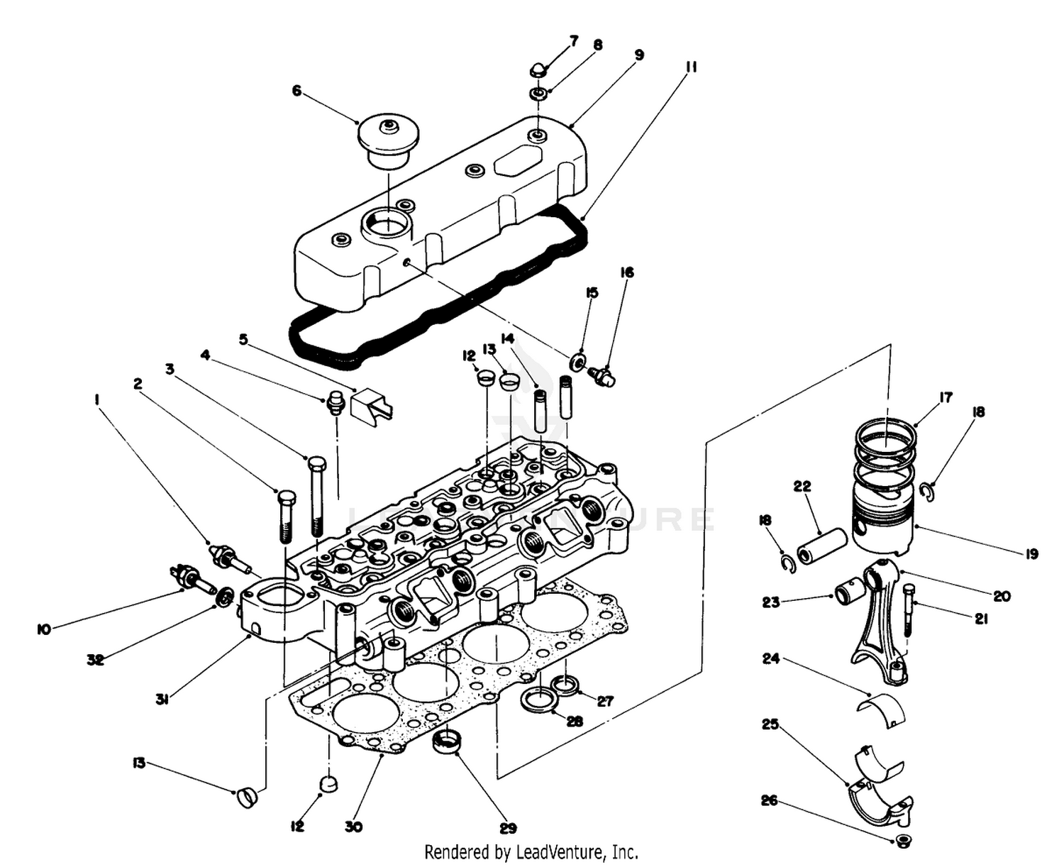 Cylinder Head  Piston Components