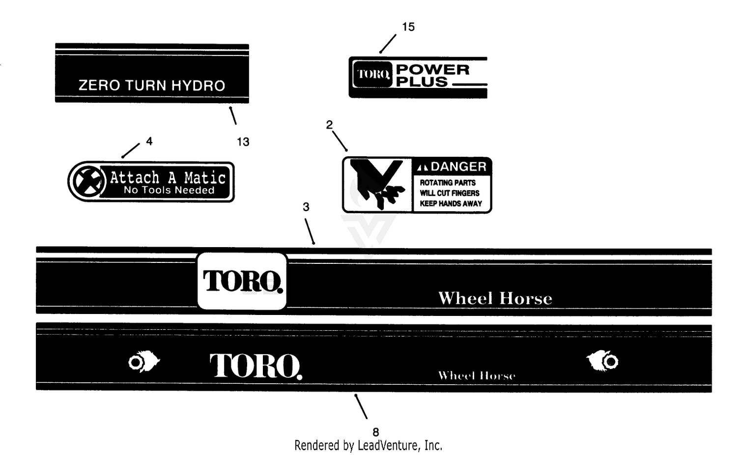 Decals (continued)