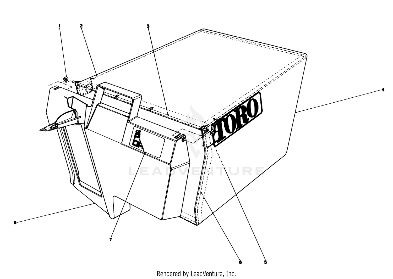 Grass Bag Assembly No. 11-0189