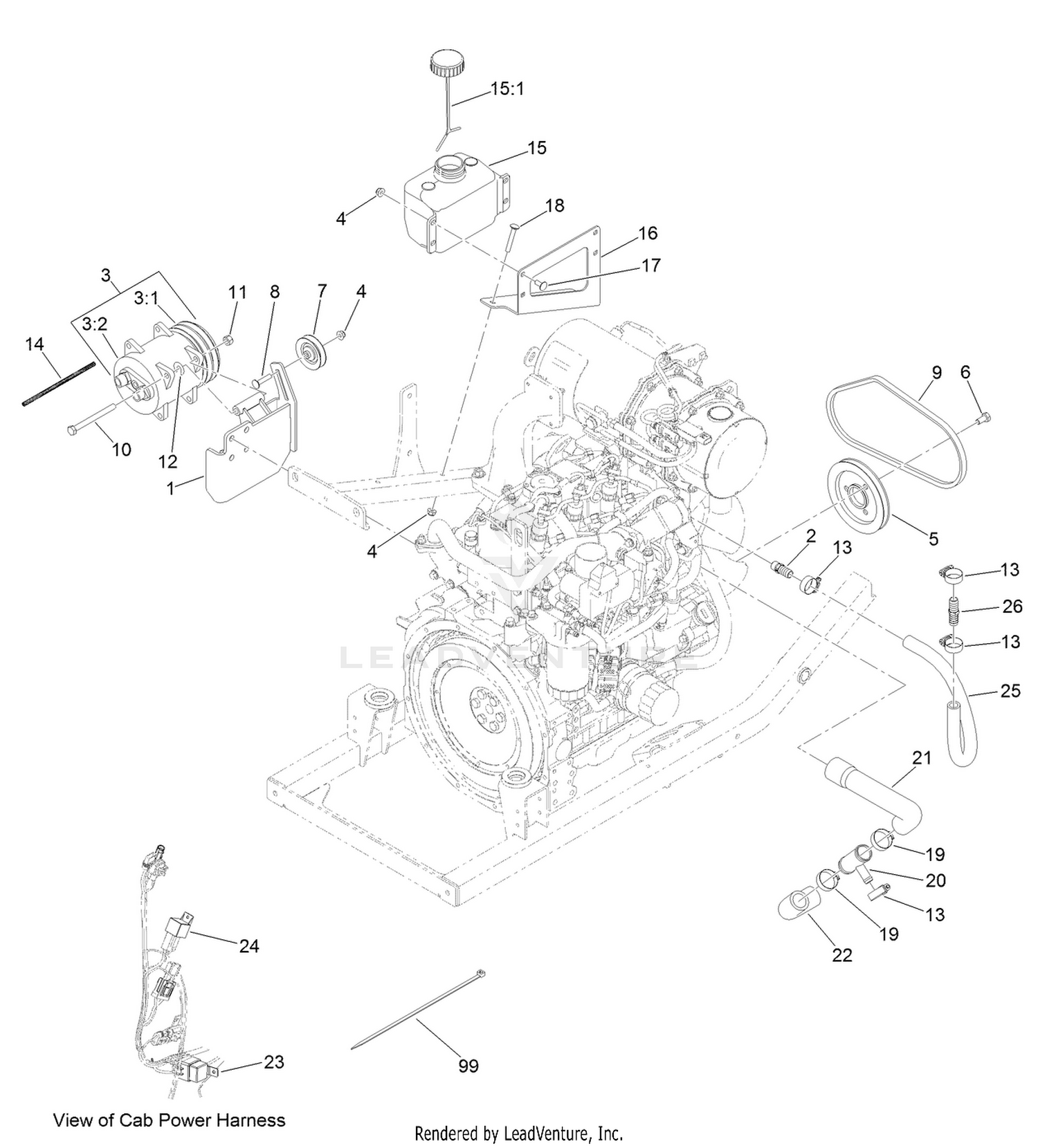 Yanmar Air Conditioner Assembly